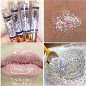 Silver Glitter Gloss